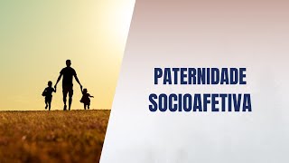 Paternidade socioafetiva [upl. by Niels]