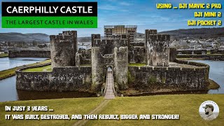 Caerphilly Castle  The Largest in Wales 2nd in Britain [upl. by Eener]