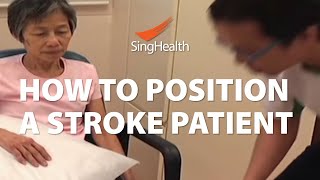 How To Position A Stroke Patient [upl. by Atiuqcaj562]