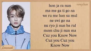 NCT U  Know Now Easy Lyrics [upl. by Hendrika578]