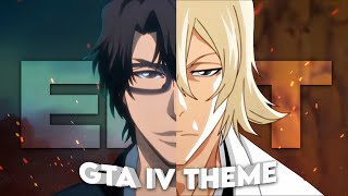 Aizen x Urahara  GTA IV Theme Edit [upl. by Eldreda757]